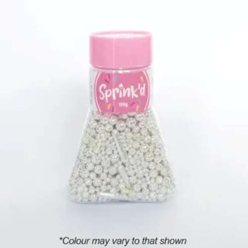 Sprink'd Sprinkle Medley - Metallic Silver - Click Image to Close